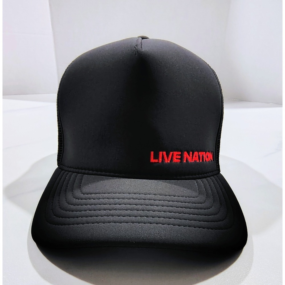 James Perse Los Angeles x Live Nation Trucker Mesh Cap Hat Limited Edition